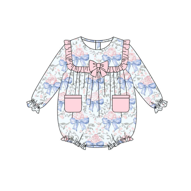 Toddle baby bow design romper wholesale factory price