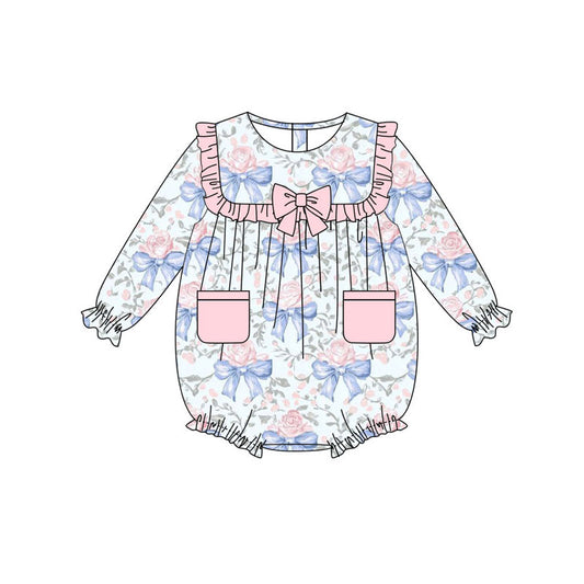 Toddle baby bow design romper wholesale factory price