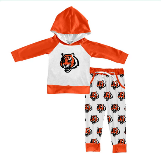 baby boy college team tiger design outfit