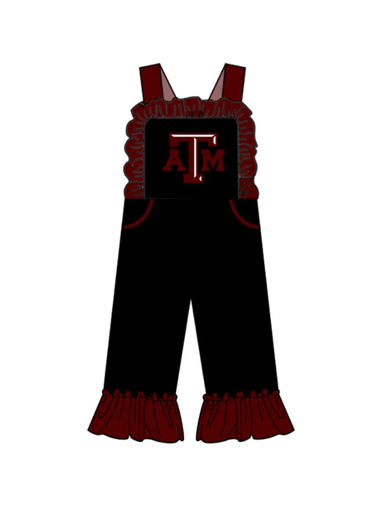 toddle girls custom team design jumpsuit wholesale factory price