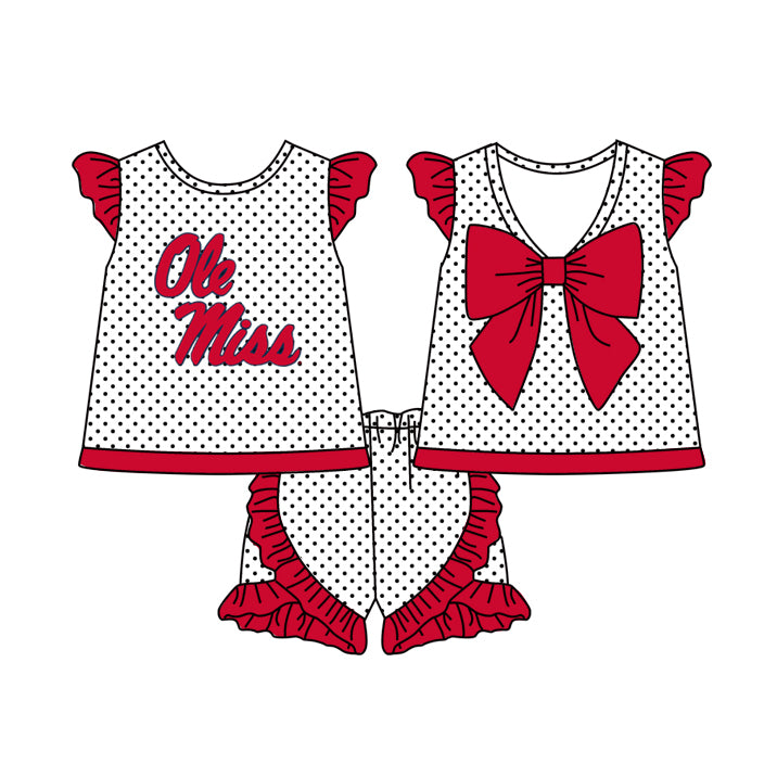 baby girls ballgame clothes set,moq 5 sets