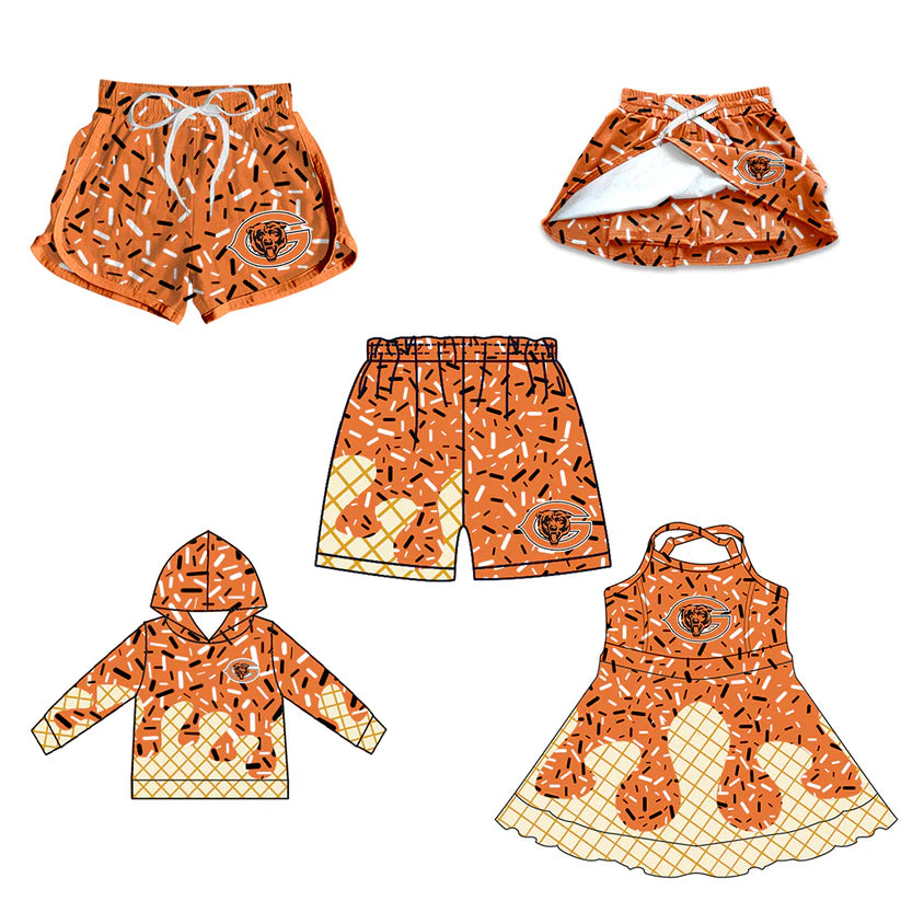 Toddle baby custom team design matching outfit