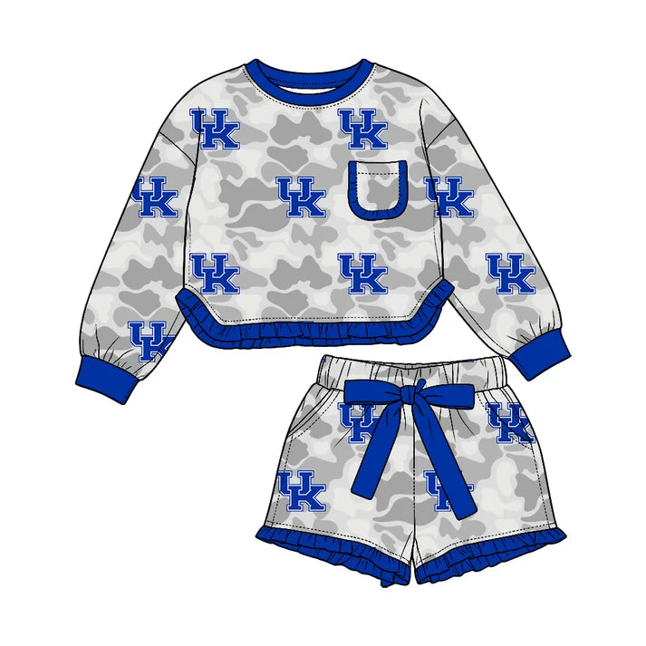 Kids long sleeve custom  team casual wear outfit wholesal factory price
