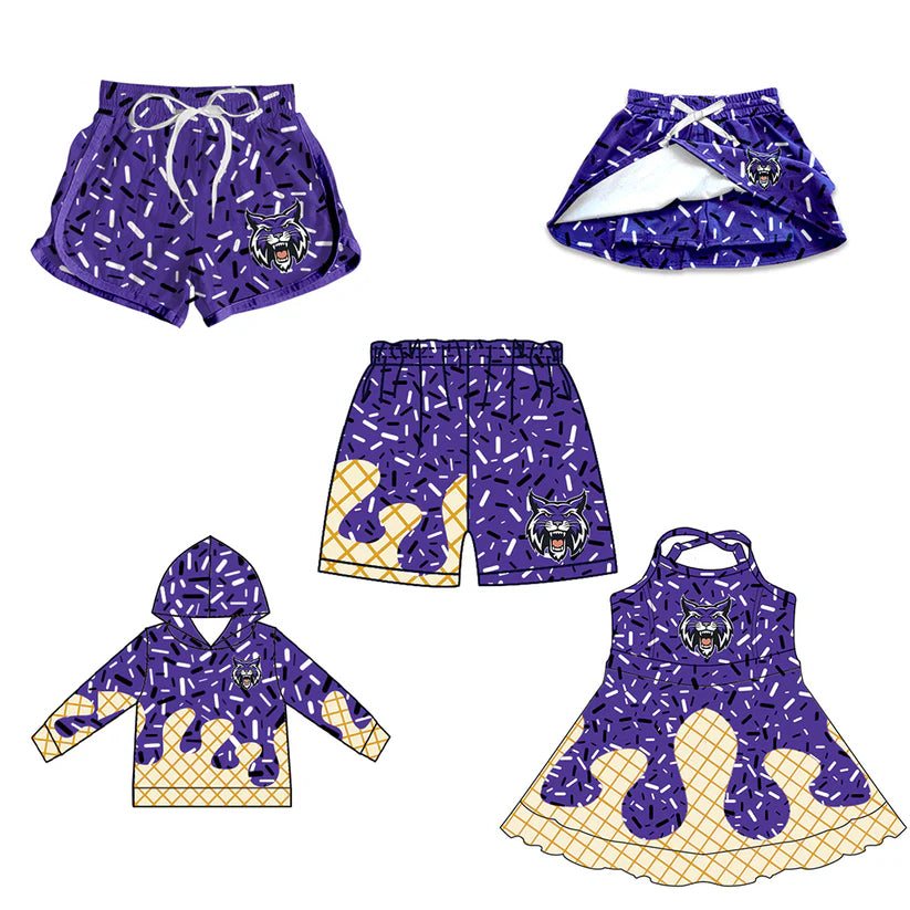 Toddle baby custom team design matching outfit
