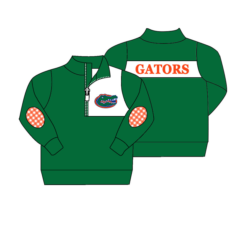 collegiate team kids boys long sleeve pullover top