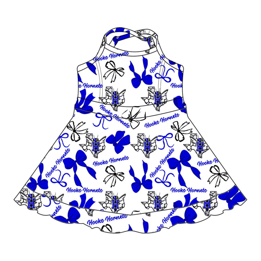 Toddle girls wholesale custom team design dress