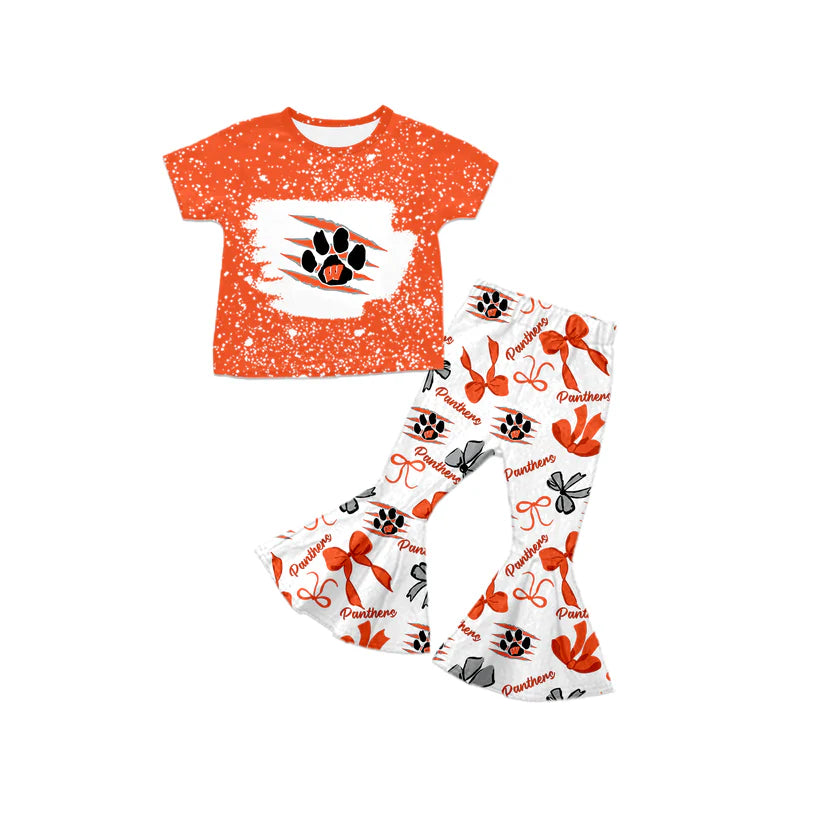 Toddle kids custom college team design matching outfit