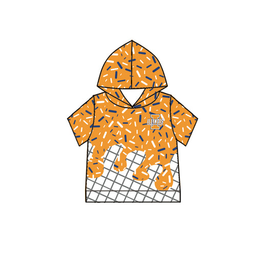 baby boy custom team design hoodie top