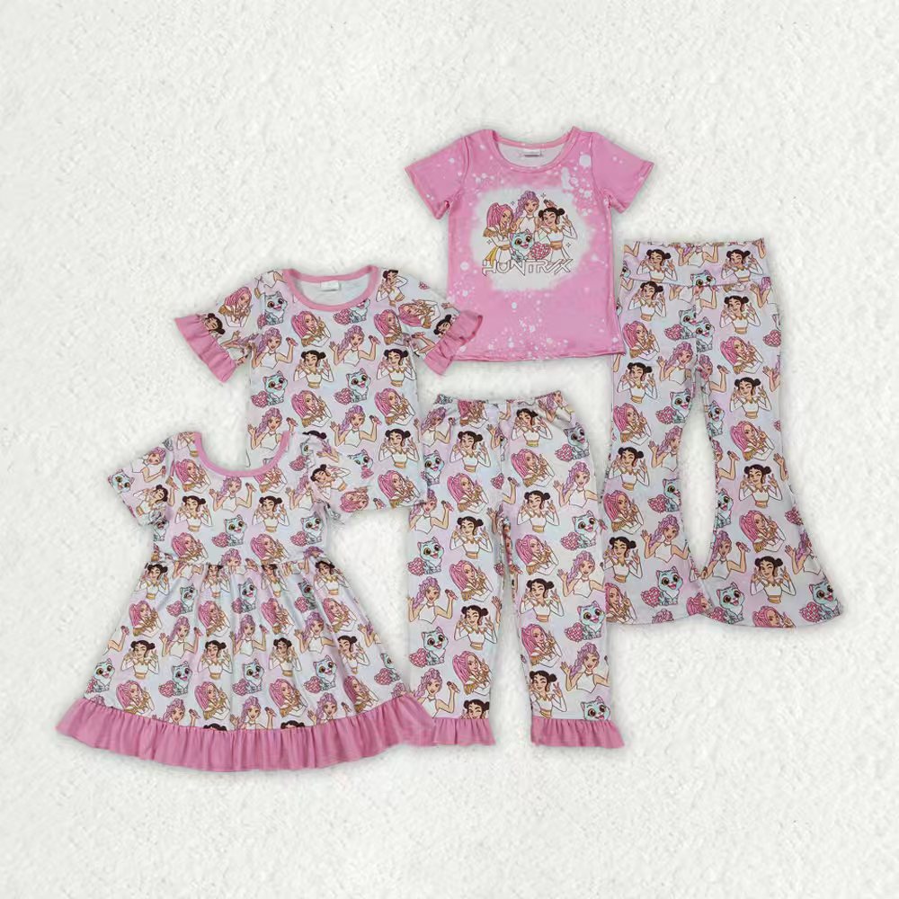 Kpop Movie design toddle baby girls dress