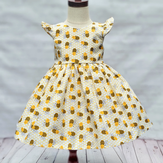 wholesale boutique bee design dress