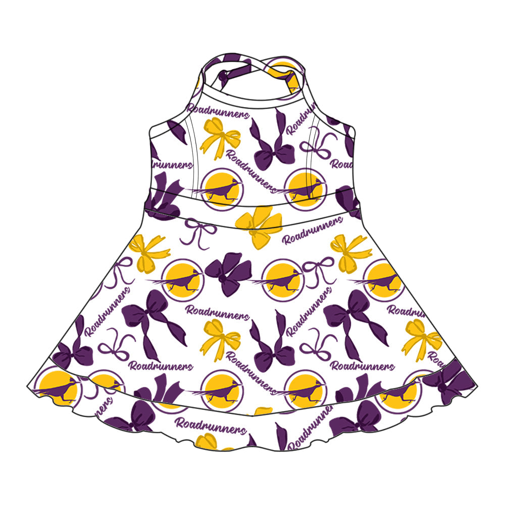 Toddle girls wholesale custom team design dress