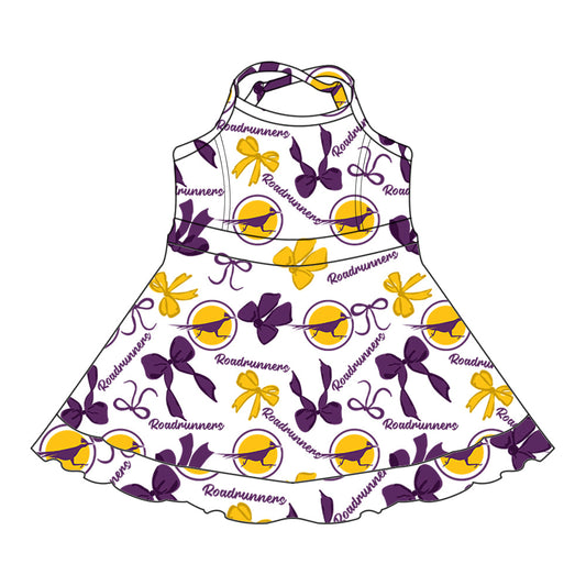 Toddle girls wholesale custom team design dress