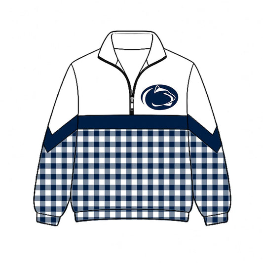 Kid team style long sleeve pullover top