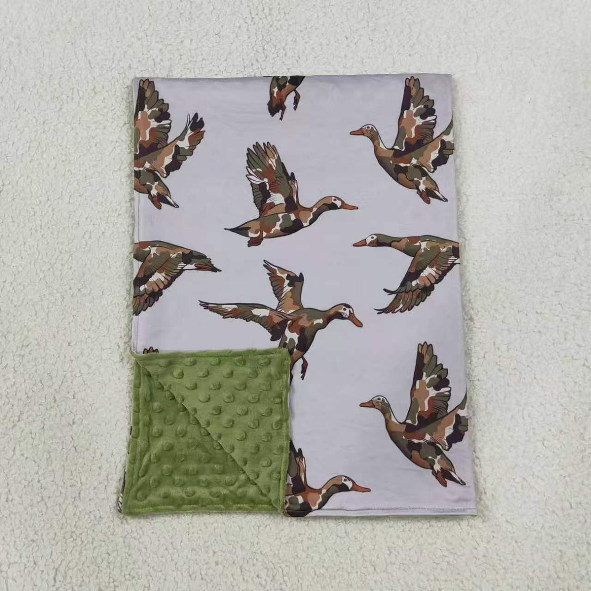 Mallard duck boys long sleeve pajama set outfit