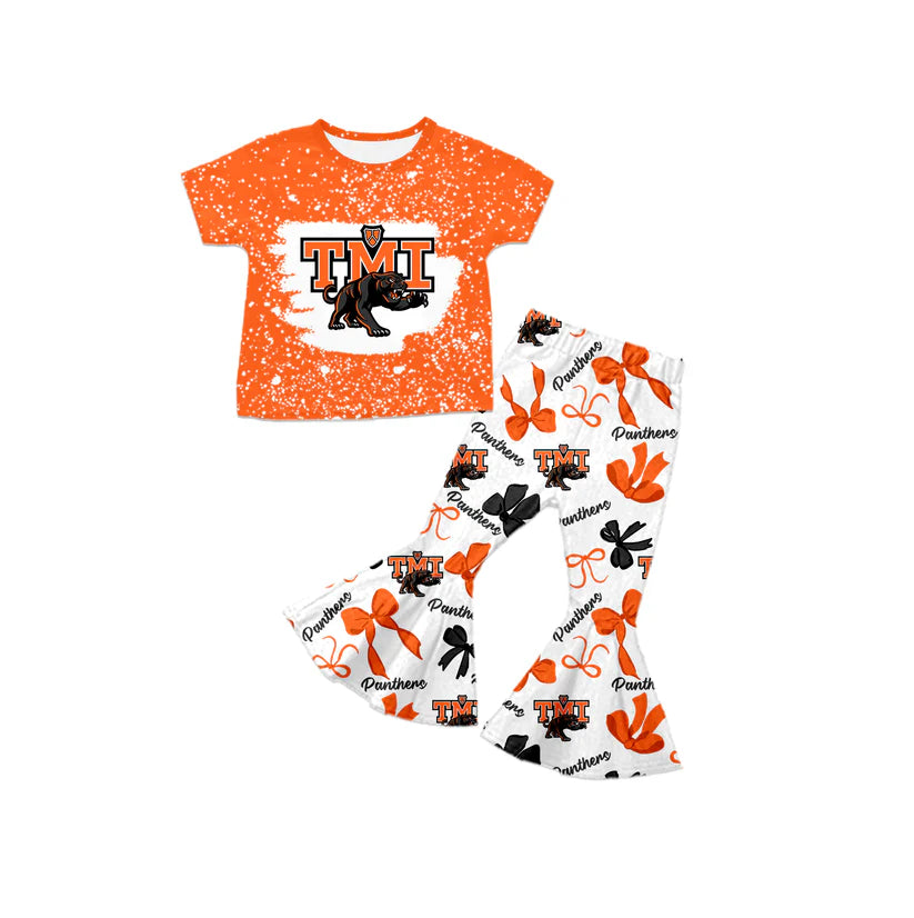 Toddle kids custom college team design matching outfit
