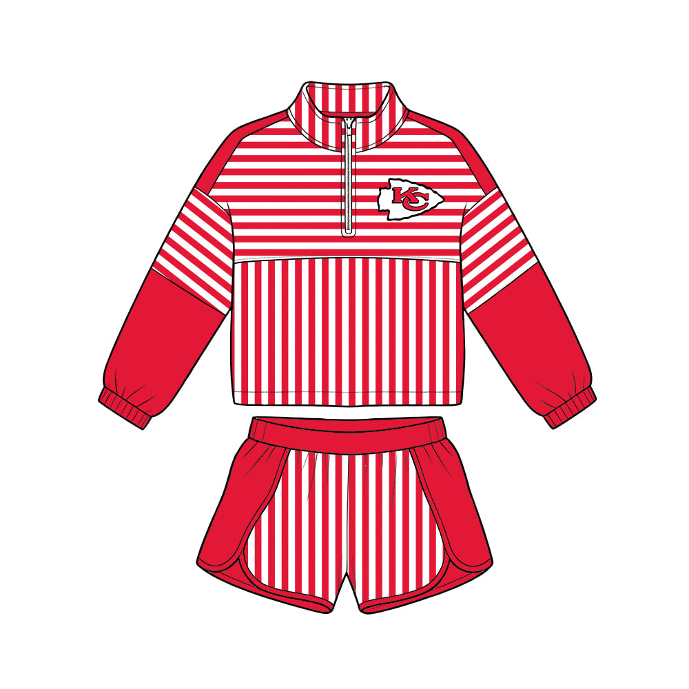 Toddle kids custom team design long sleeve pullover outfit