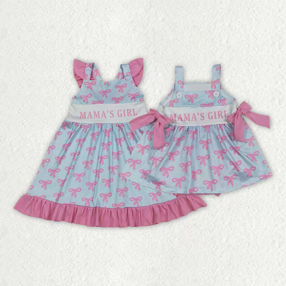 Mamas girl floral design dress