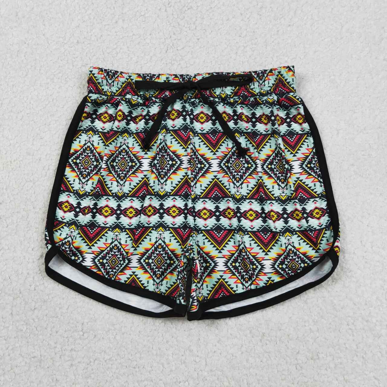 Adult  women western aztec summer shorts
