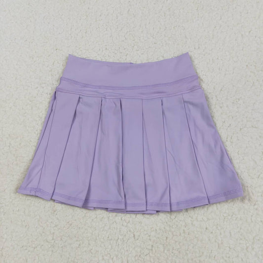 Toddle baby girls lavender yoga shorts skirt
