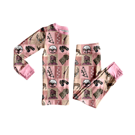 Toddle kids gone hunting deer design design outfit