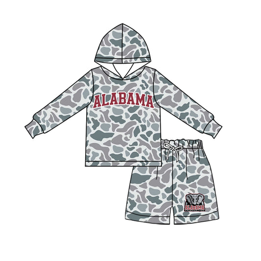 baby girls long sleeve alabama top matching shorts  clothing set