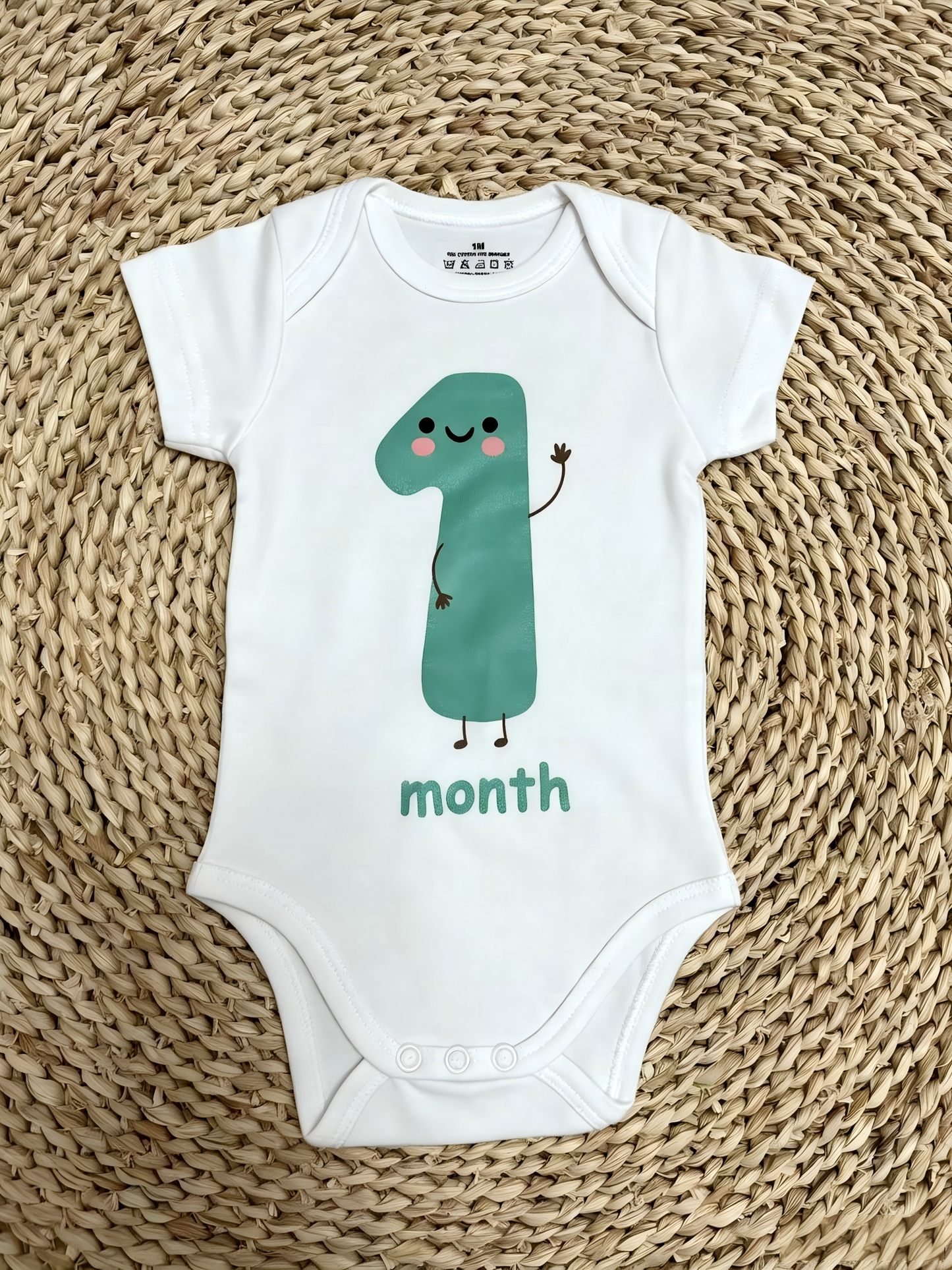 USA SHOP newborn to one years old design baby short sleeve cotton unisex romper