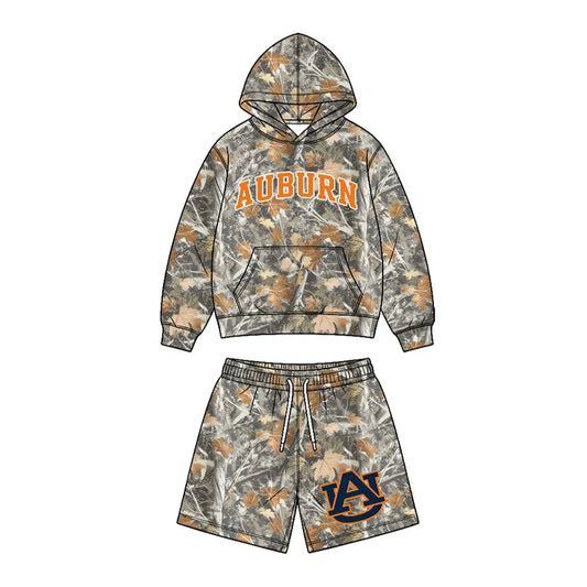 Toddle kids custom auburn team design boy long sleeve clothes wholesale price