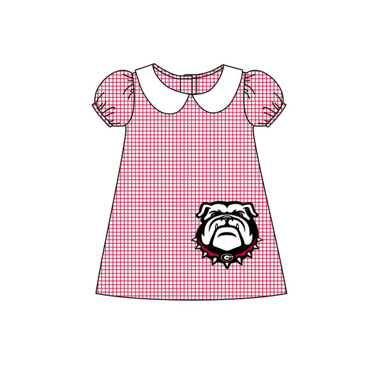 toddle baby girls team dog design dress