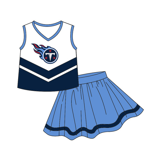 baby girls cheer skirt outfit ,moq 5sets