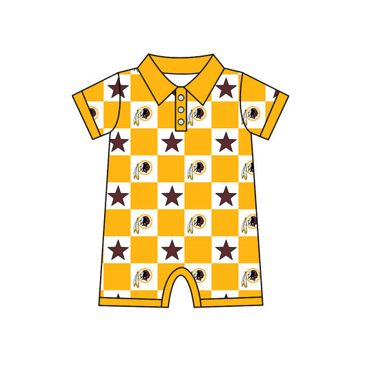Team design toddle boy summer romper