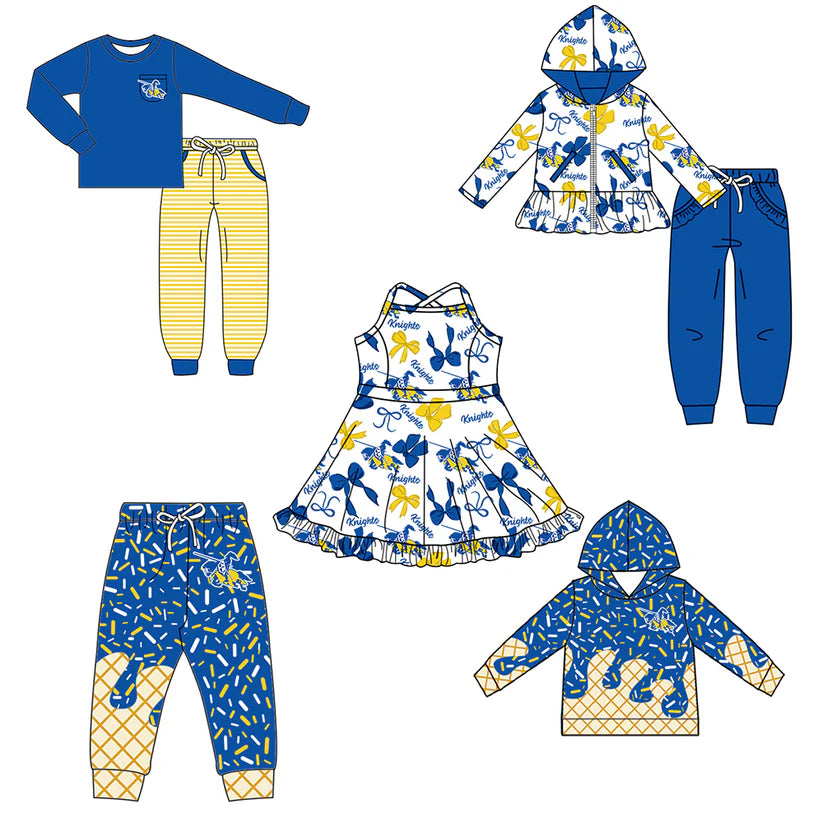 Toddle baby custom team design matching outfit