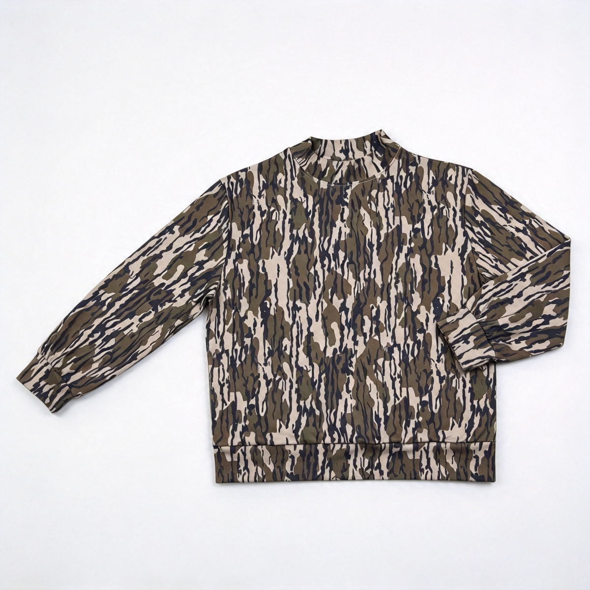 Adult women various colors camo print long sleeve yoga pullover top
