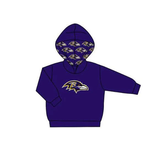 baby boy custom team design hoodie top