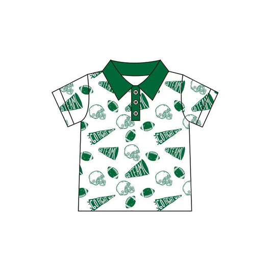 Kids baby custom team short sleeve polo shirt