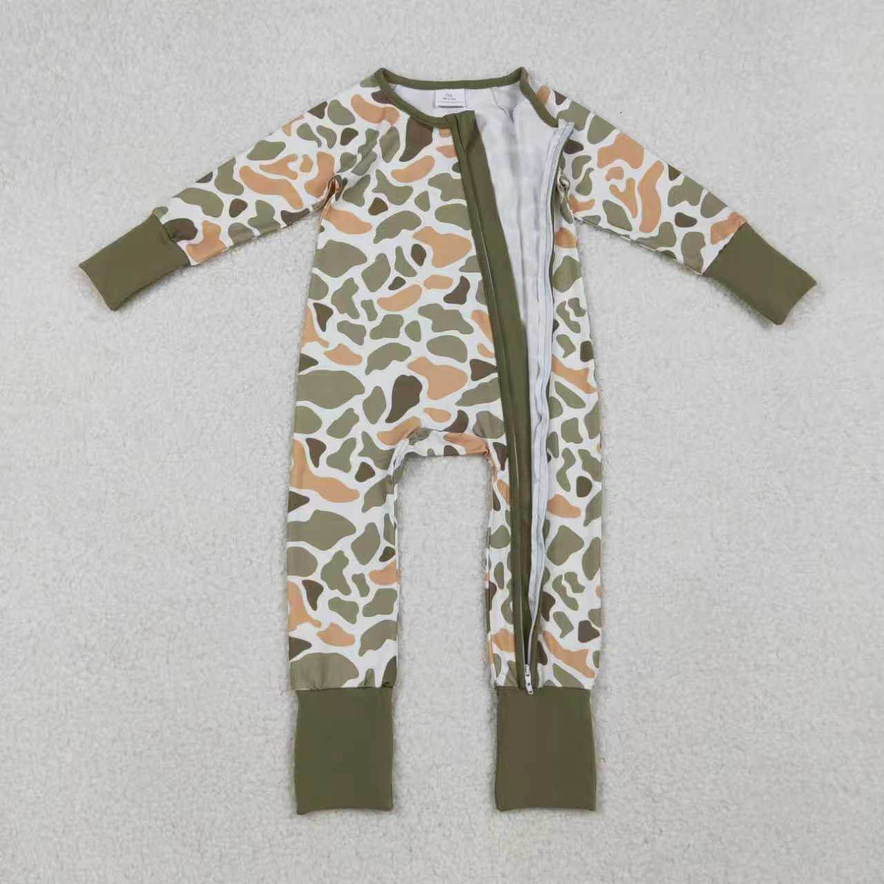 Kids boys camoufalge matching pajama set