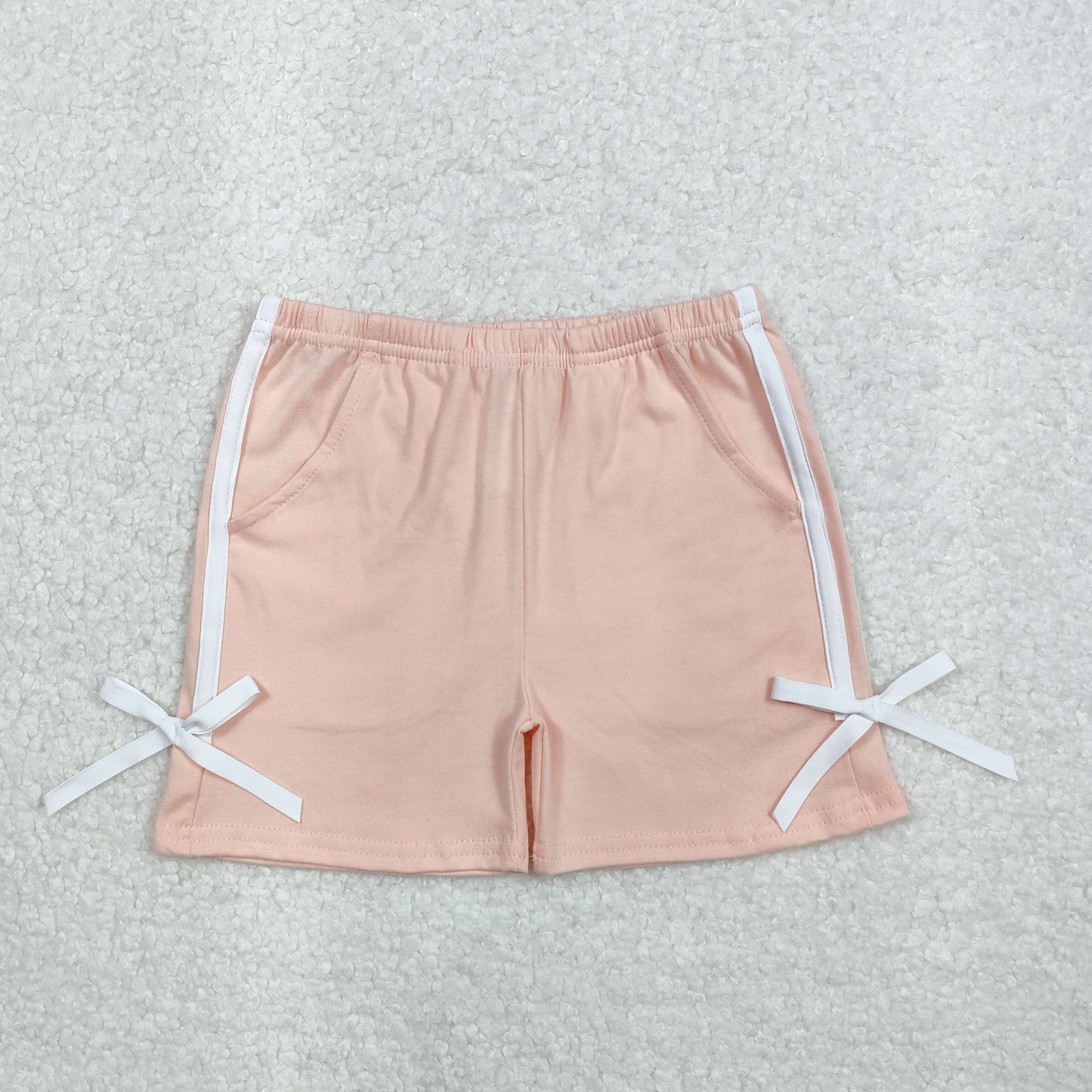 baby girl pink summer shorts