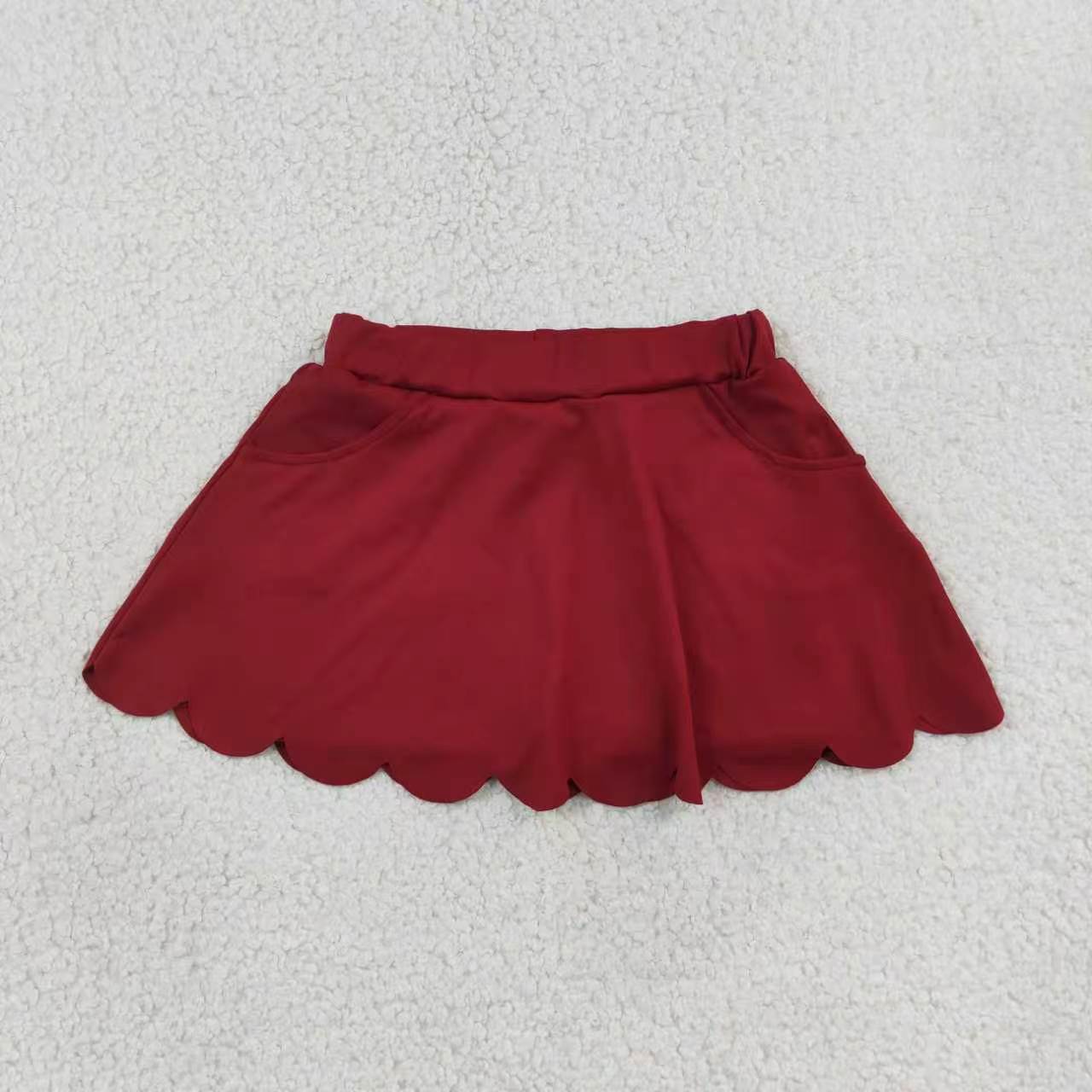 Toddle baby girls green active wear skirt shorts