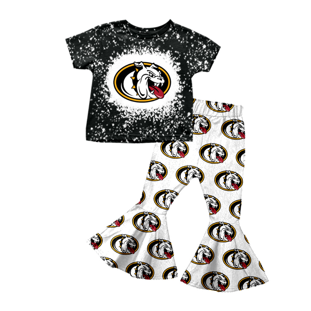 baby girls team dog outfit