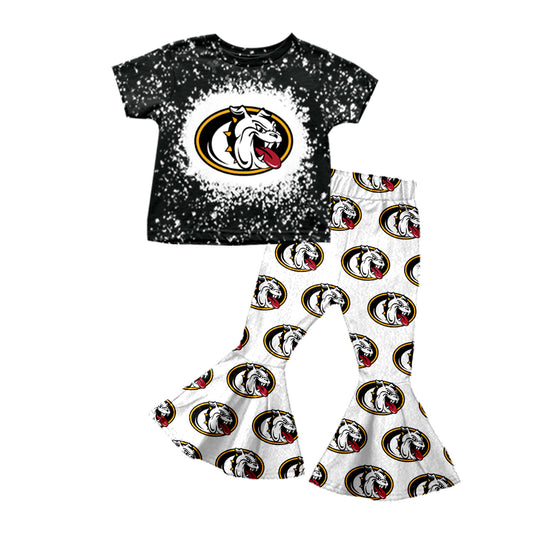 baby girls team dog outfit