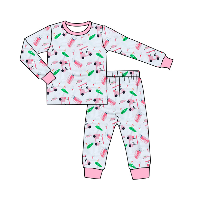 babylong sleeve bamboo pajama set