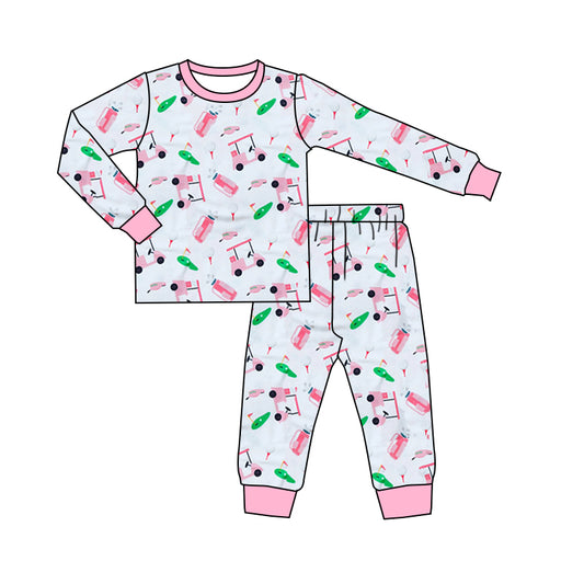 babylong sleeve bamboo pajama set