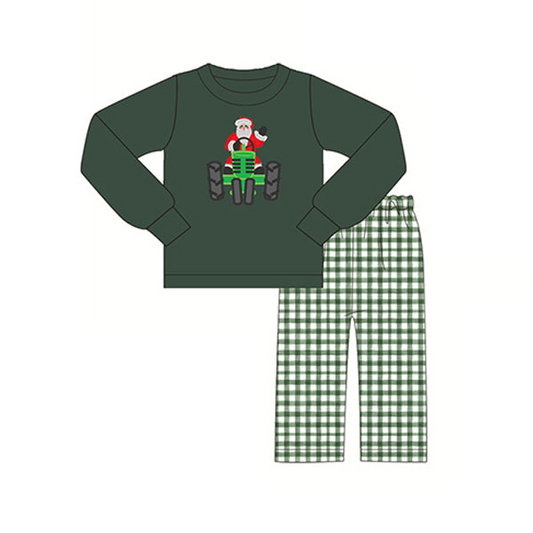 baby boy Christmas design outfit