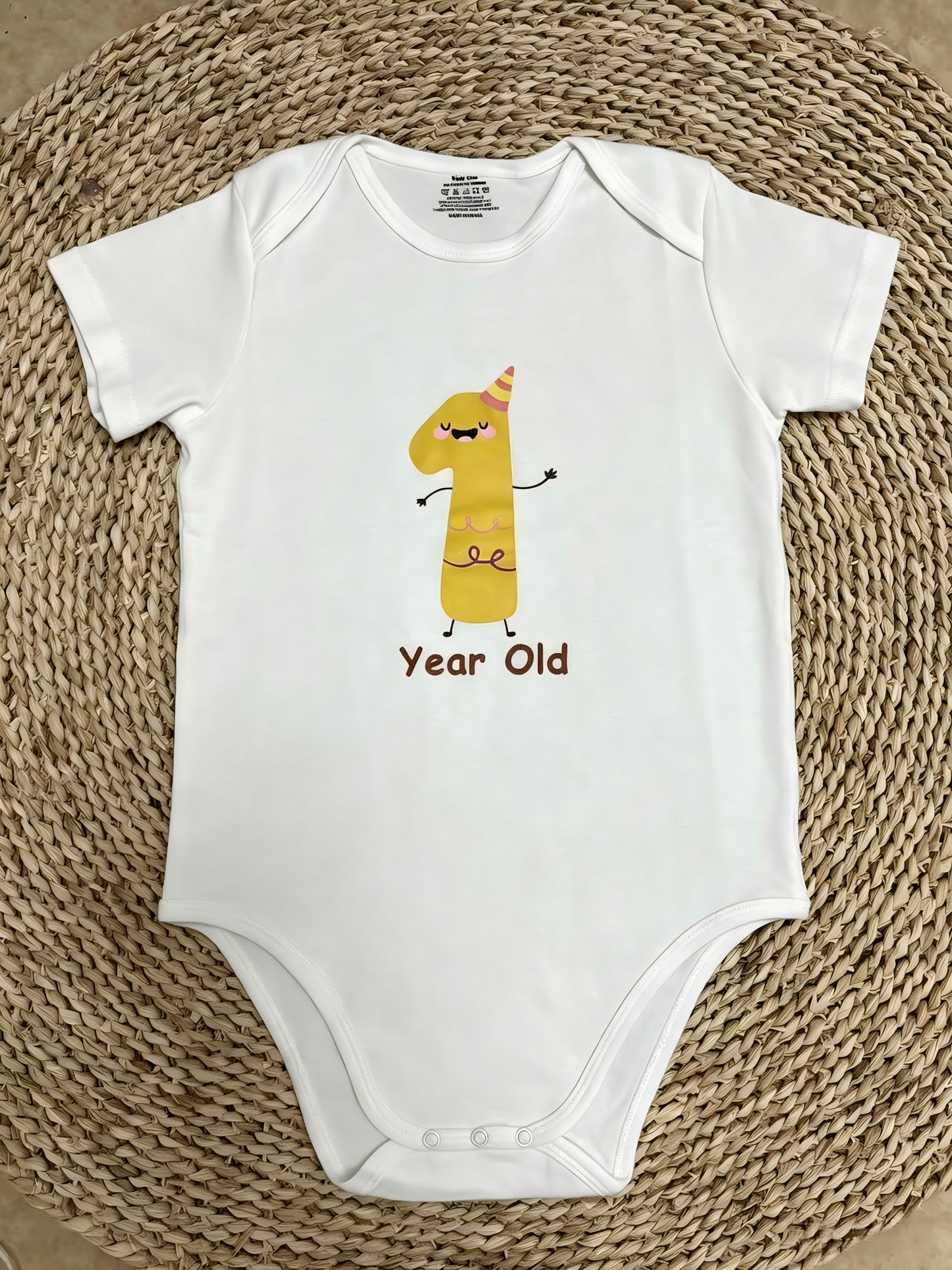 USA SHOP newborn to one years old design baby short sleeve cotton unisex romper