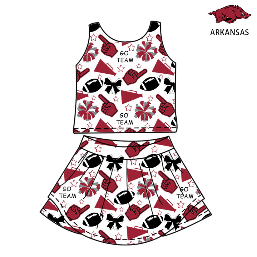 toddle girls custom team skirt dress swim fabrics