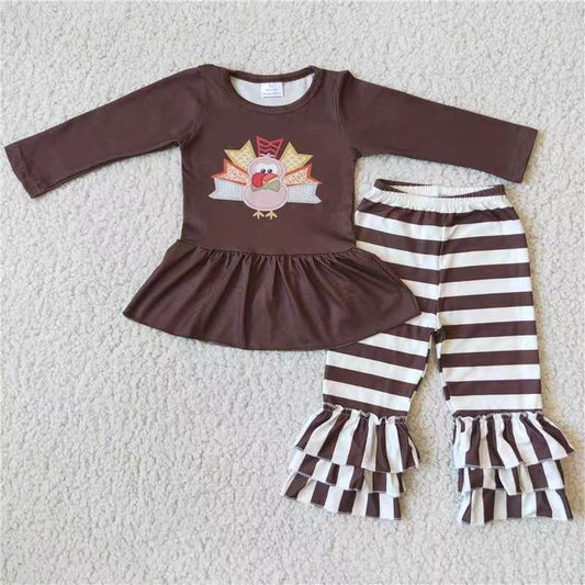 Baby girls Thanksgiving outfit
