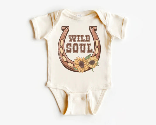 custom order wild soul short sleeve romper,moq 5pcs