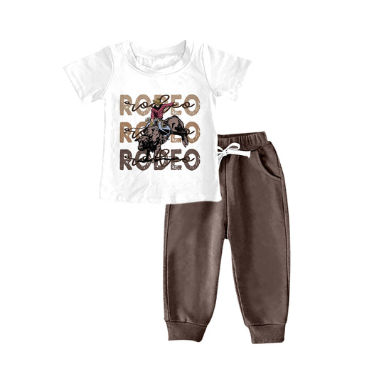 custom order western rodeo boy outfit