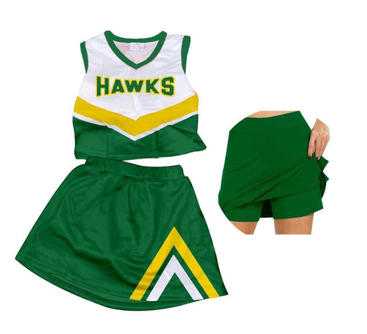 baby girls cheer skirt outfit
