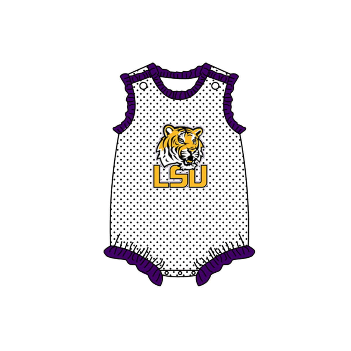 toddle girls team romper. moq 5