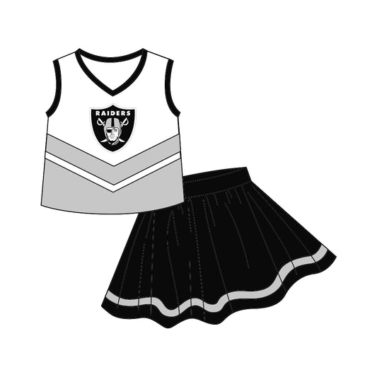 baby girls cheer skirt outfit ,moq 5sets